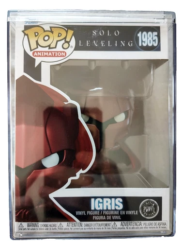 Funko Pop Animation Igris 1985 Limited Edition Metallic Chase Hard Case