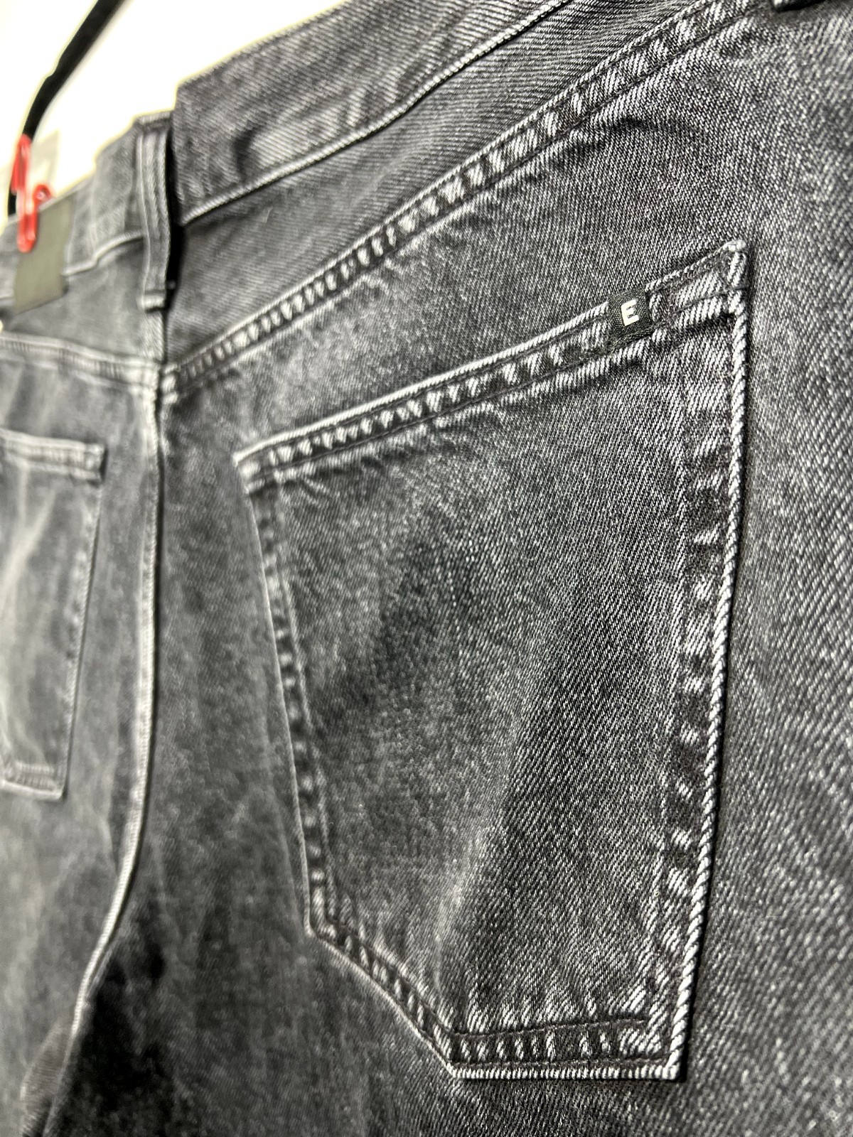 Everlane Men's Jean Shorts Size 34 Dark Wash image 6
