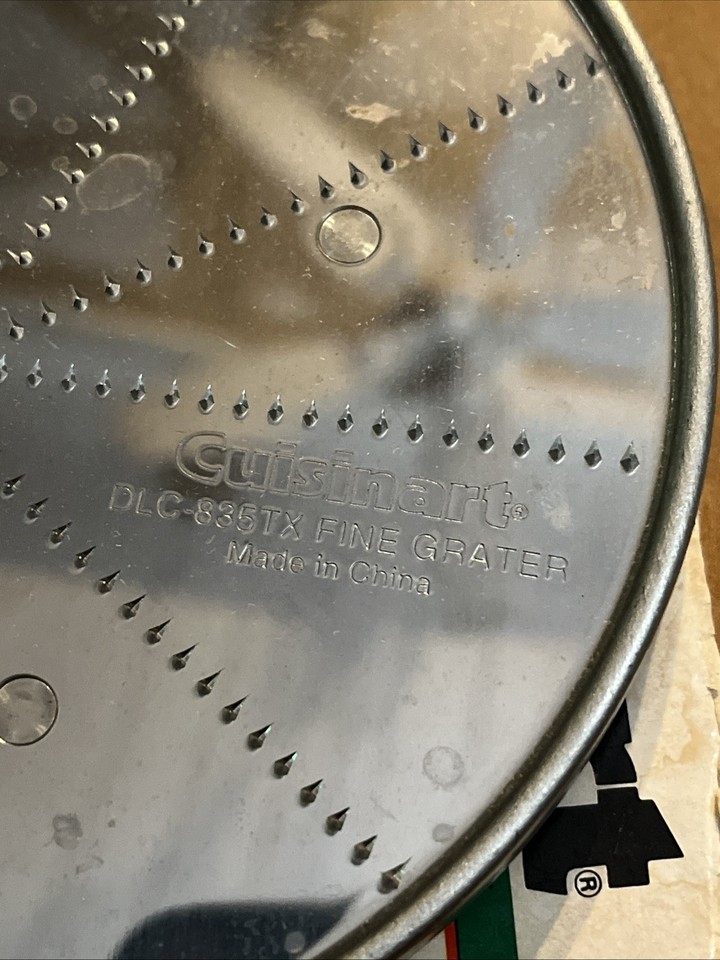 Cuisinart DLC-093 Specialty Disc 3 Piece Set 14 Cup Extra Thick - NEW ...