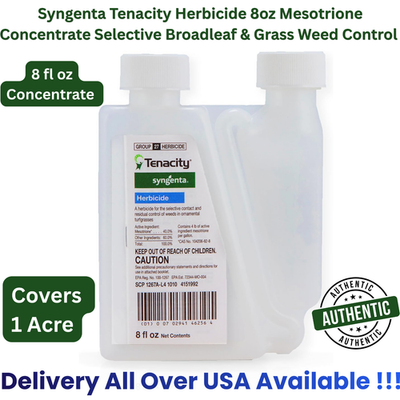 Syngenta Turf Herbicide 8oz Concentrate Selective Broadleaf Grass Weed 1  Acre | eBay