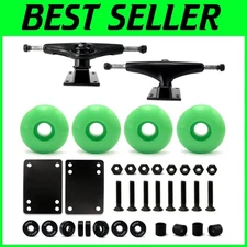 Skateboard Parts Bundle: 5.0 Trucks, 52mm Wheels
