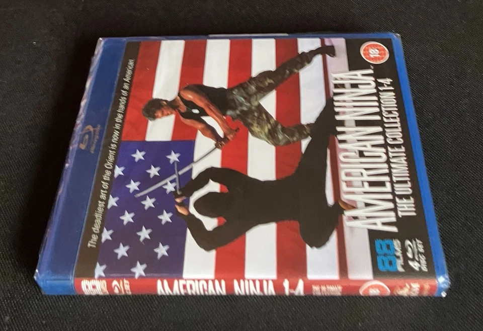 American Ninja 1 - 4 The Ultimate Collection 88 Films 4 Disc Set Blu-ray *Sealed - Image 3 of 3