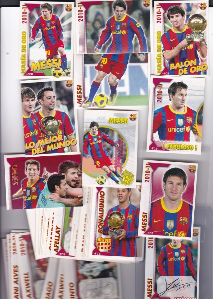 2010-11 Panini FC Barcelona Stickers-FINISH YOUR SET-YOU PICK-JUST PULLED 6/1/26