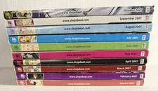 Shojo Beat Manga Magazine 2007 Lot 10x Magazines Anime