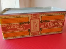 scatola latta biscotti Plasmon 