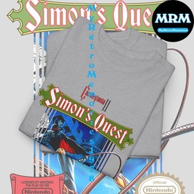 NEW ALL  3 CASTLEVANIA NES  BOX ART DESIGN T-SHIRT 2 COLORS S-5XL I , II or III