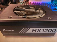 Corsair HX1200 W 80 Platinum Fully Modular Power Supply - For Parts or Repair