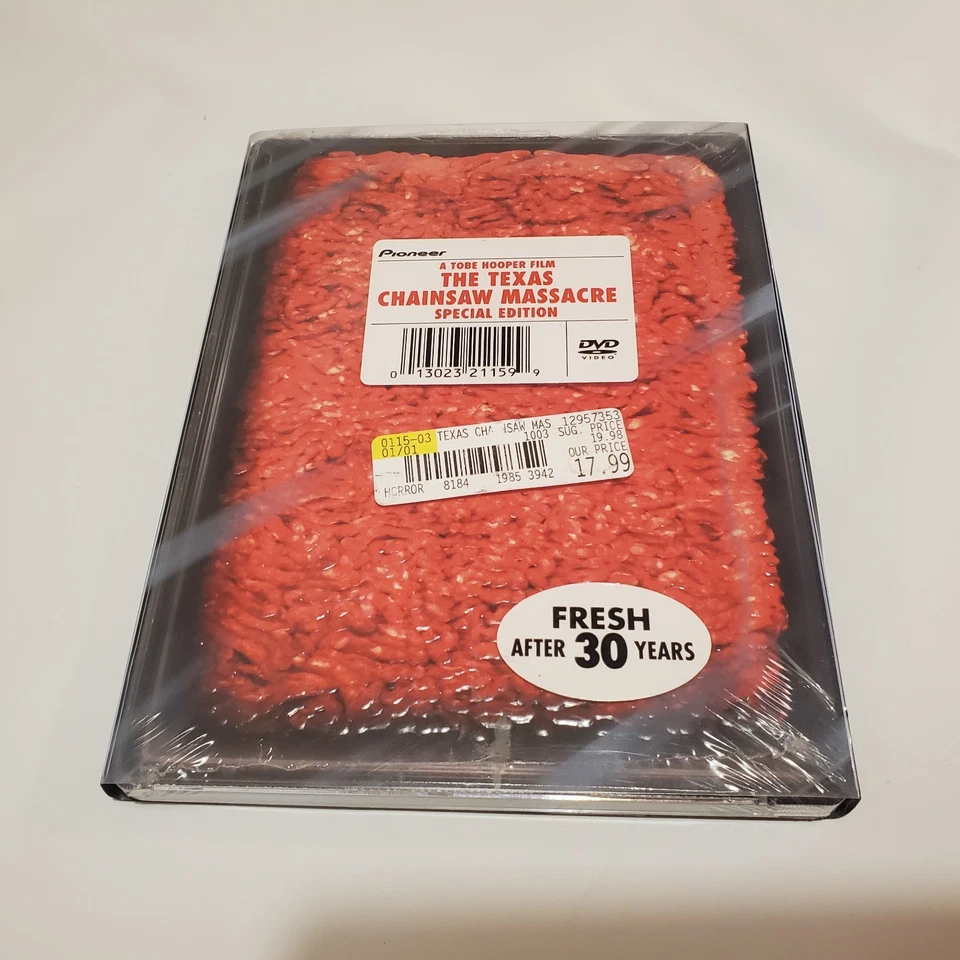 NEW The Texas Chainsaw Massacre Meat Pack Special Edition DVD 1974 Pioneer OOP - Image 3 of 4