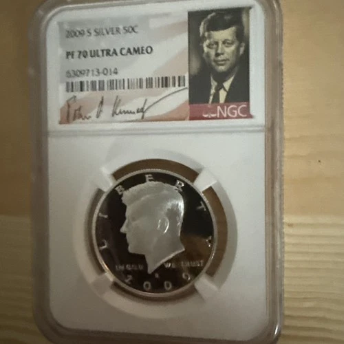 2009 S Silver Kennedy PF70 Ultra Cameo