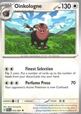 Oinkologne #072/091 SV: Paldean Fates Uncommon Pokemon Card NM/M