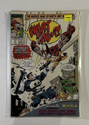 What The- Pulveriser Vs Wulvoream: Original Marvel Graphical Comic Circa 1980s