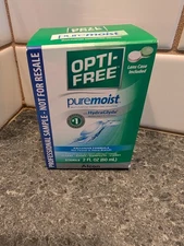 OPTI-FREE Puremoist Multipurpose Contact Lens Solution, 2 Fl. Oz TRAVEL KIT