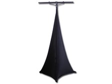 Odyssey Cases SWTP4-BLK Dual Triangular Section 62" X 104" Black Tripod Scrim