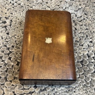 ANTIQUE 19thC Victorian Mahogany Vanity Box Mirror Drawer Shaving Jewelry Ches