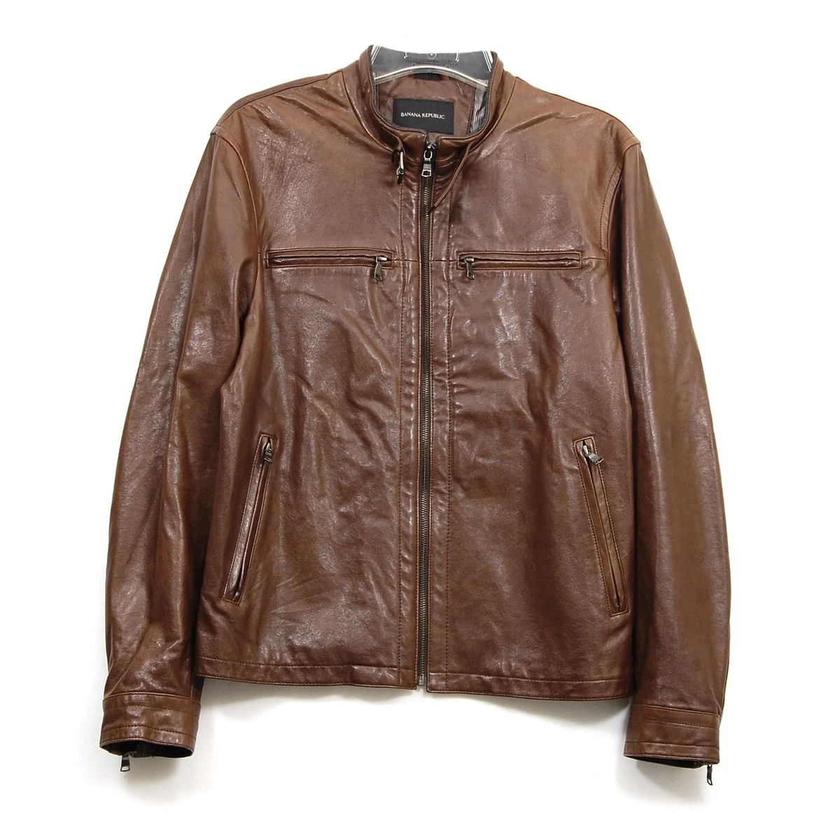Banana Republic Leather Coats & Jackets for Men for sale | eBay