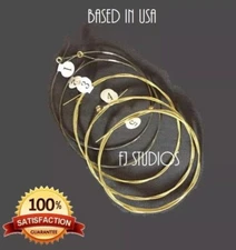 A Set of 10 Lyre Harp Strings Metal String for Lyre Harp NEW