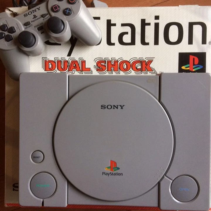 SONY PS1 Playstation Dual Shock Console Inbox SCPH-7000 wo/Controller from JAPAN