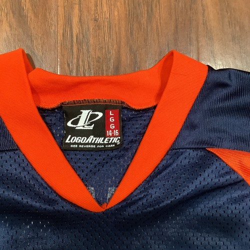 Vtg John Elway Denver Broncos Logo Athletic Football Jersey Youth Large 14-16 - Picture 5 of 6