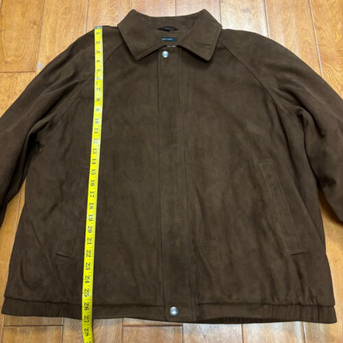 Liz Claiborne Women Sueded Finish Jacket Brown Sz XXL Outerwear Western Country - Picture 20 of 24