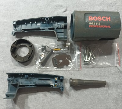 1844 Bosch Geradschleifer GGS 6 S Motorgehäuse Griff und Kleinteile