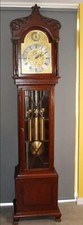  Quarter Striking Musical Tubular Bells Longcase Grandfather Clock 