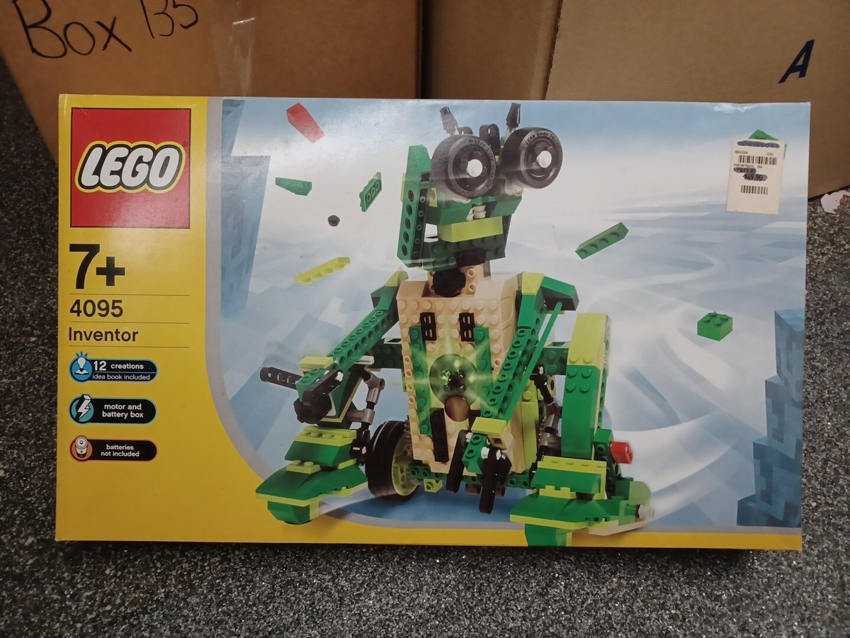 NEW Lego Inventor 4095 Record & Play Dog Robot Drummer Car