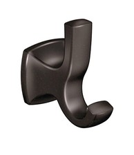 Moen YB5103ORB Voss Double Robe Hook, Oil-Rubbed Bronze