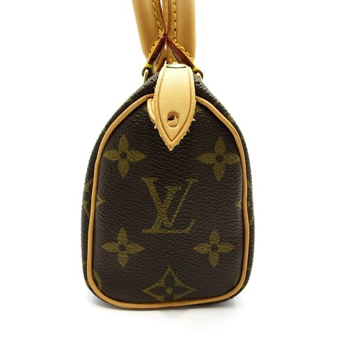 LOUIS VUITTON Mini speedy M41534 Monogram Handbag Brown USED - Picture 5 of 7