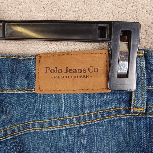 Polo Ralph Lauren 裙子女式 4 蓝色牛仔青少年裙短口袋 Y2K 棉 - 第 4 张/共 9 张