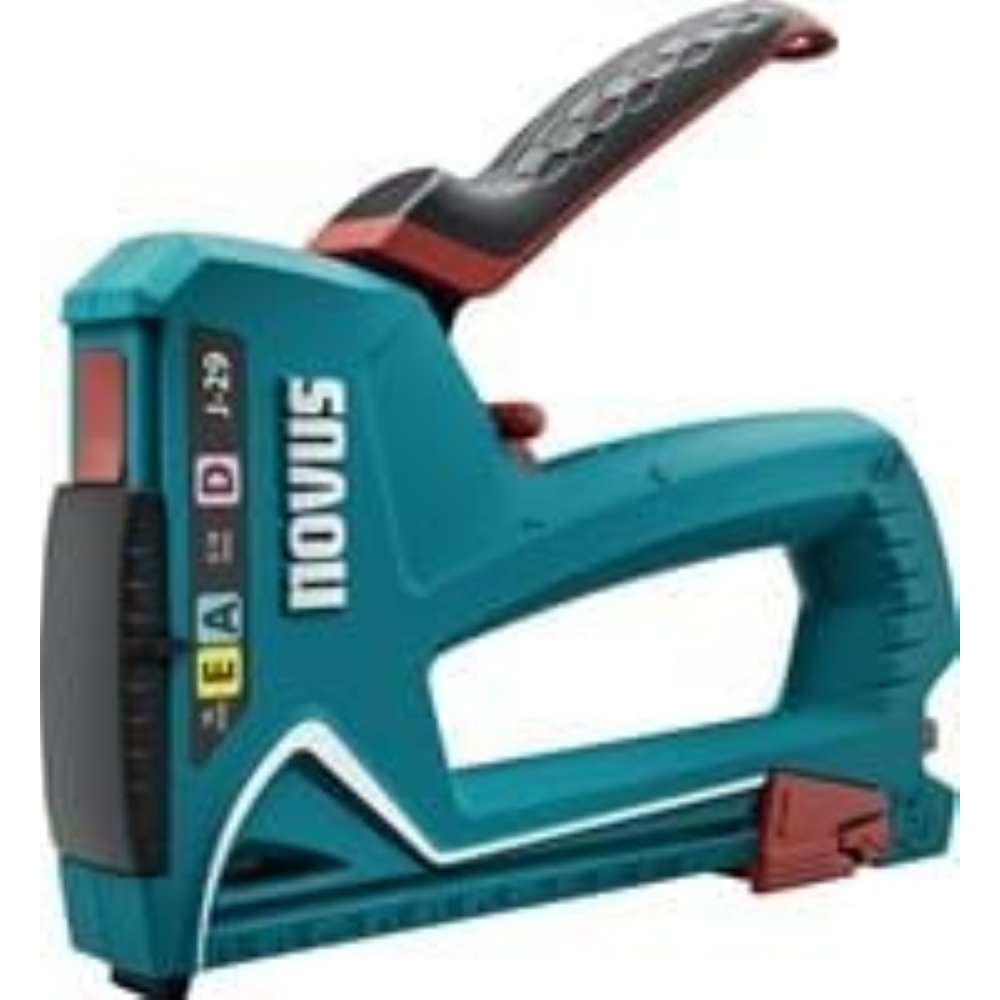 Novus J-29 - Puntatrice per filo fine e filo piatto da 6 a 14 mm e chiodi fino a