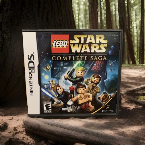 LEGO Star Wars: The Complete Saga - Nintendo DS, 2007 - CIB Complete Tested