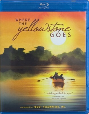 Where the Yellowstone Goes Blu-Ray, Documentary Hunter Weeks Very Good Condition