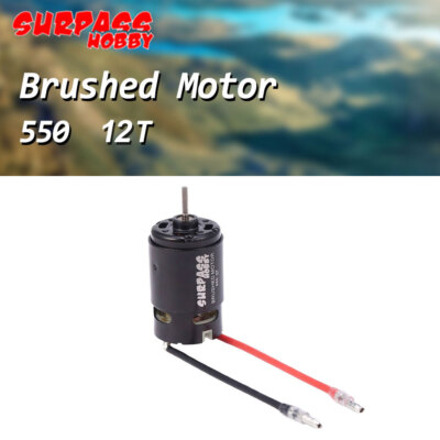 Surpass Hobby 550 12T Brushed Motor for 1/10 HSP HPI Wltoys Kyosho SCX10 RC Car