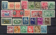 Lituanie avant 1940 - Lithuania before 1940 (2) 25 timbres différents