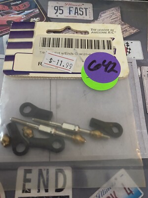 Duratrax DTXC9651 Tie Rod Set with Ends for Evader EXT NewInPackage USA Shipped