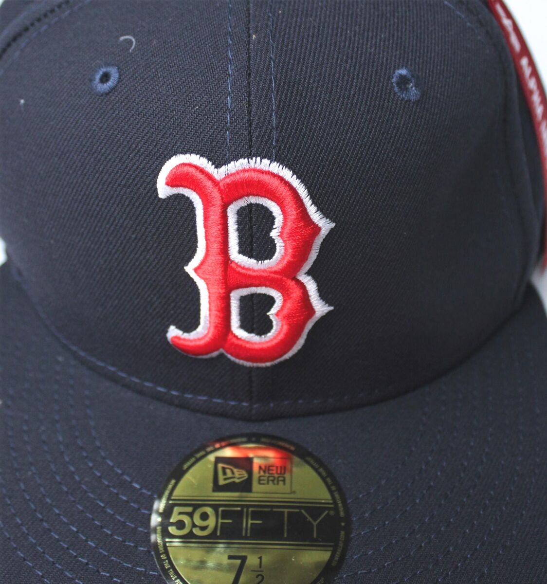 Boston Red Sox Adult New Era x Alpha Industries 59Fifty Cap Boston Red Sox Adult New Era x Alpha Industries 59Fifty Cap