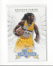 2012-13 Panini Crusade #96 Kenneth Faried RC Nuggets