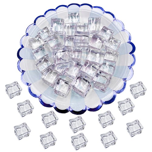 40X Reusable Refreezable Ice Cube for Drinks Cocktails Wine Non Diluting Coffee - Picture 3 of 9