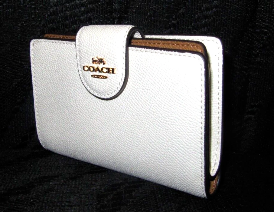  Coach womens 3-in-1 L-zip Wallet in Cross Grain Leather, Black  : Clothing, Shoes & Jewelry