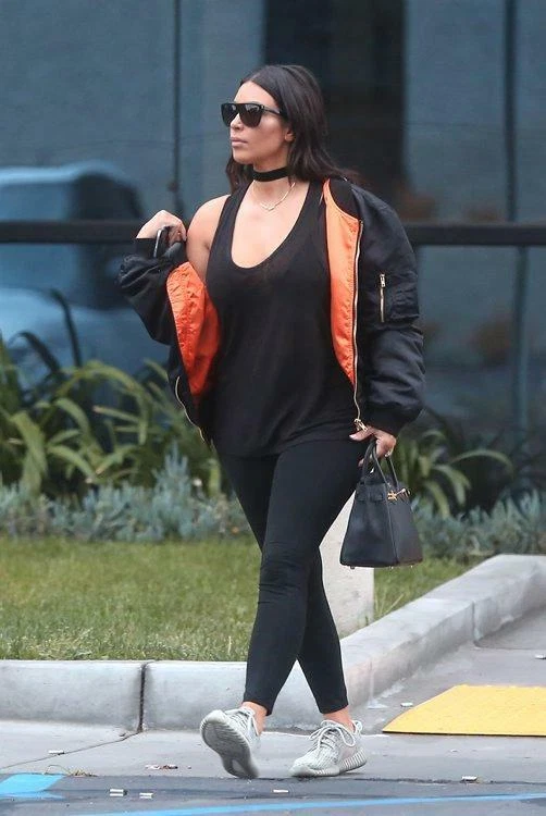 Personally owned and worn Kim Kardashian West UNRAVEL bomber