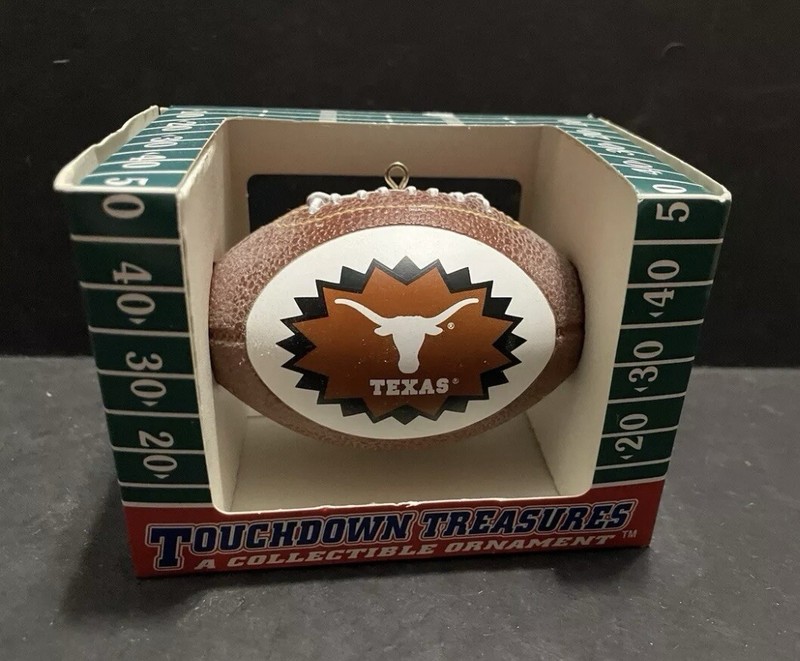 Texas Longhorn Football Christmas Tree Ornament 