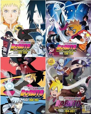 Anime Dvd Boruto Naruto Next Generations Box 25 28 Vol 712 807 English Sub Ebay
