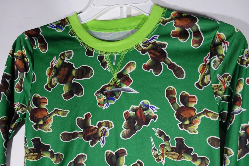 Capa base Teenage Mutant Ninja Turtles Climatesmart niños grande 12/14 parte superior inferior Foto 3 de 4
