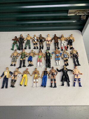 (Lot Of 25) WWE Wrestling Action Figures Toys Collectibles (sold as