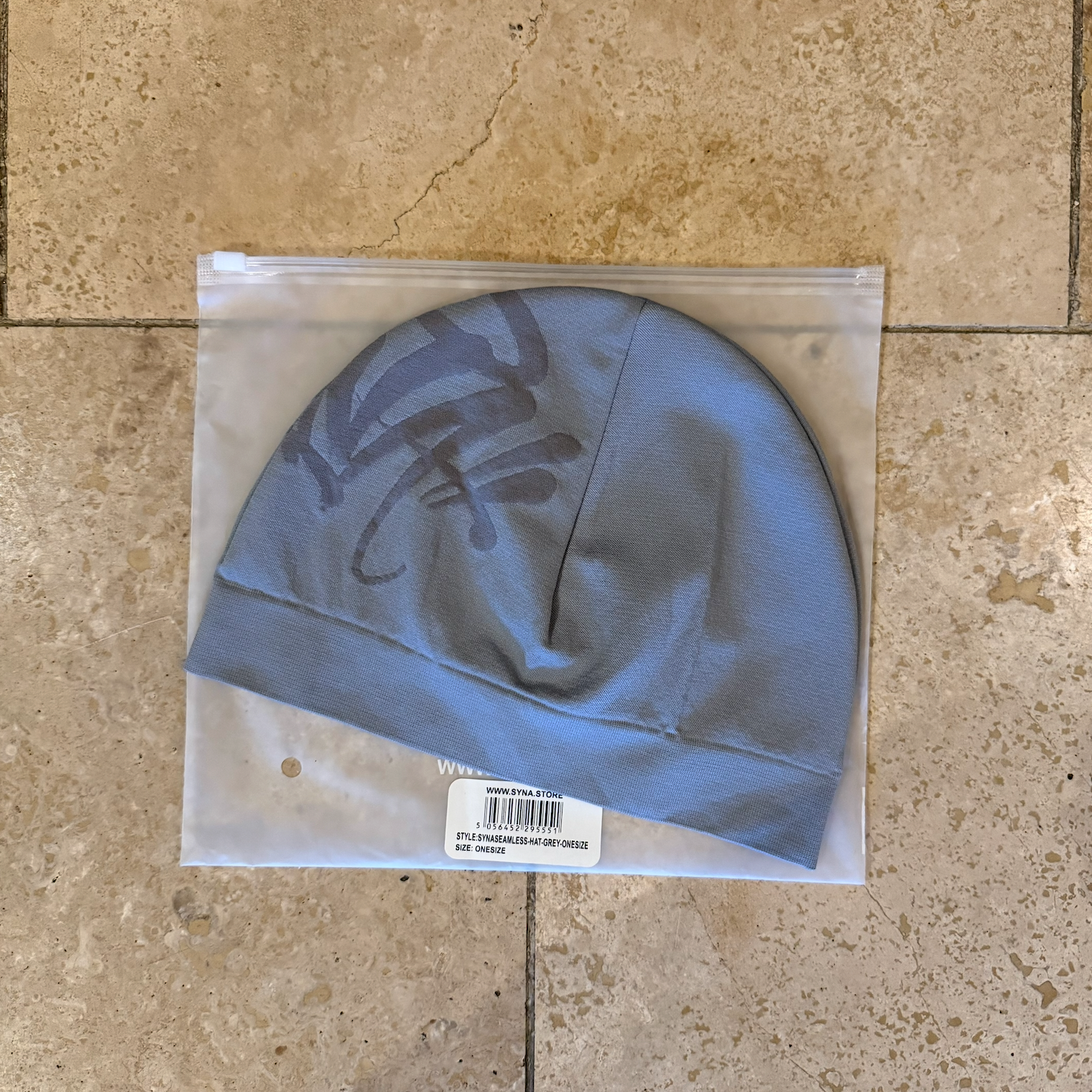 Syna World Big Logo GREY Beanie/Skull Cap | Free Same Day Ship | 100% Authentic✨