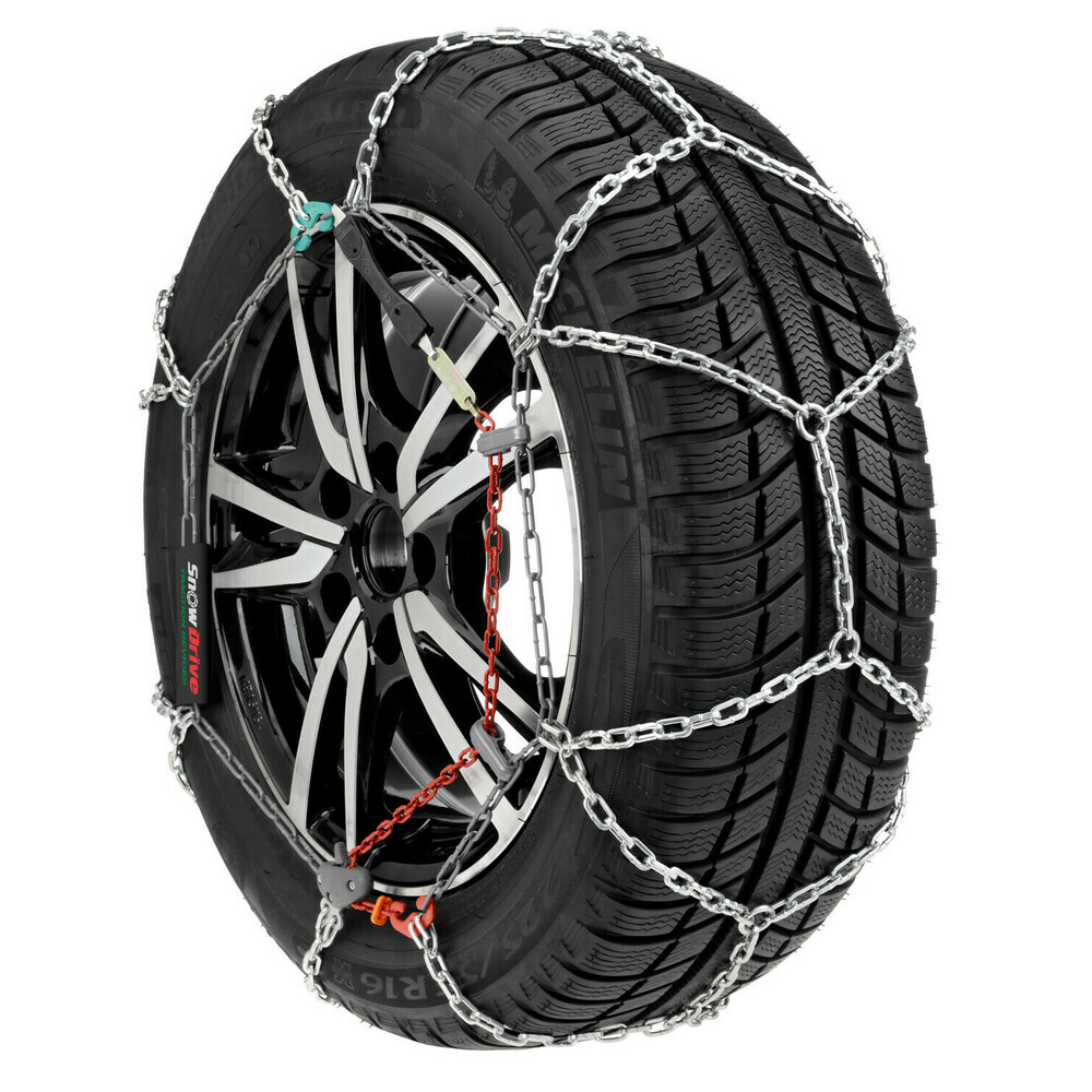 Catene Da Neve Kawin 195/45-16 Omologate - 9mm, Per Gomme 195 45 R16 - Foto 9