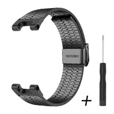Stainless Steel Watch Band for Amazfit T-Rex 2 / T Rex / TRex Pro Strap Bracelet