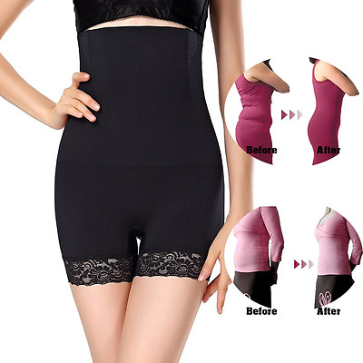 Women High Waist Tummy Control Body Shaper Seamless Thigh Slimming Boyshort 5855 | eBay
