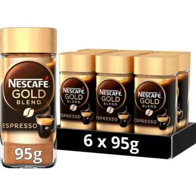 Nescafe Gold Blend Espresso Instant Rich Crema Coffee 95g - Pack