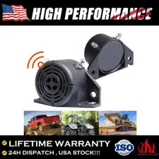 UNIVERSAL REVERSE BACKUP WARNING ALARM 102dB BEEP HORN CONSTRUCTION HEAVY TRUCK